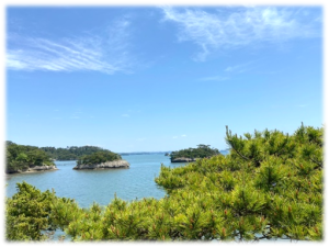 芭蕉の絶賛した日本三景「松島」